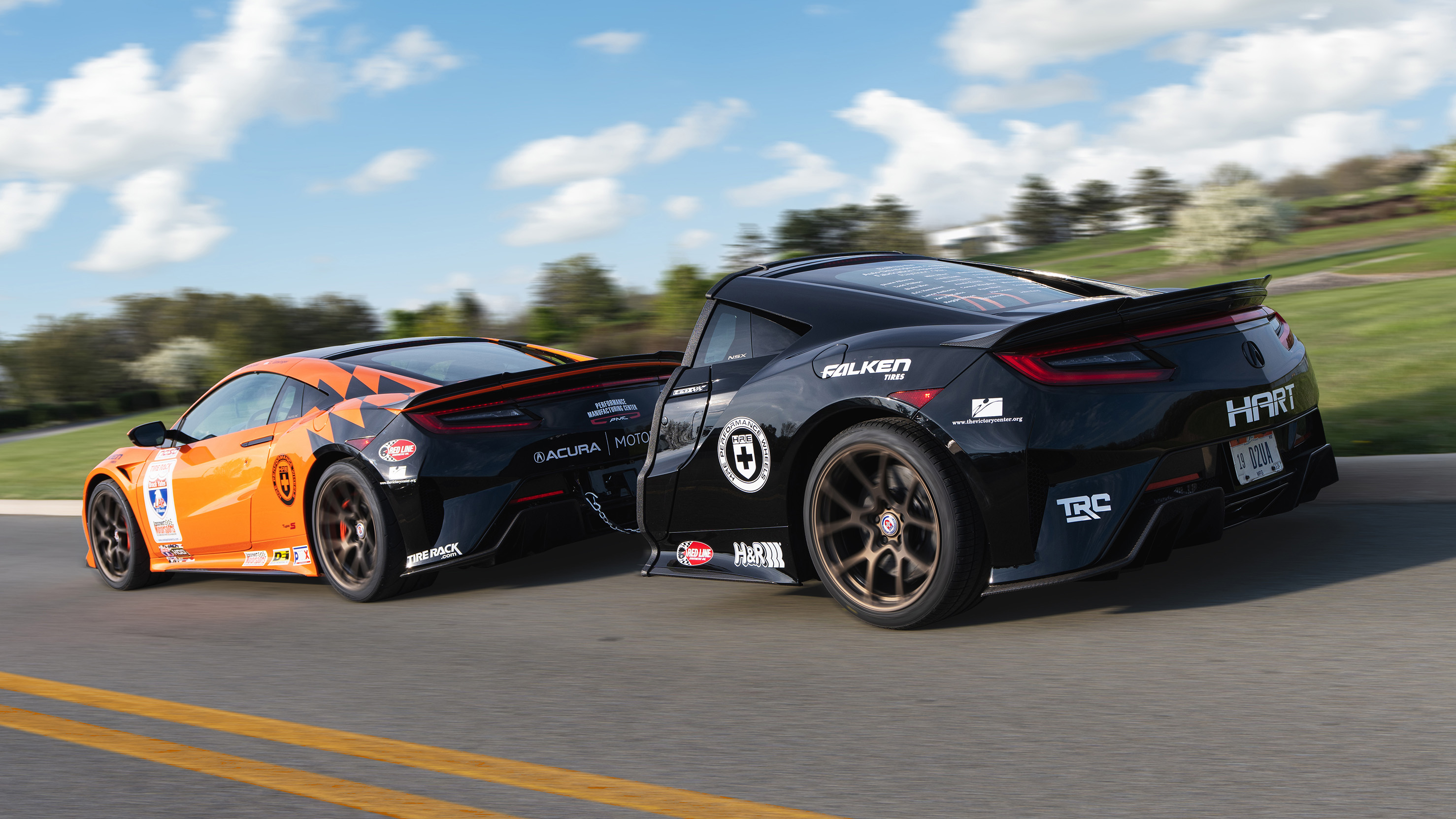 This Acura NSX has a matching trailer and it's brilliant Top Gear